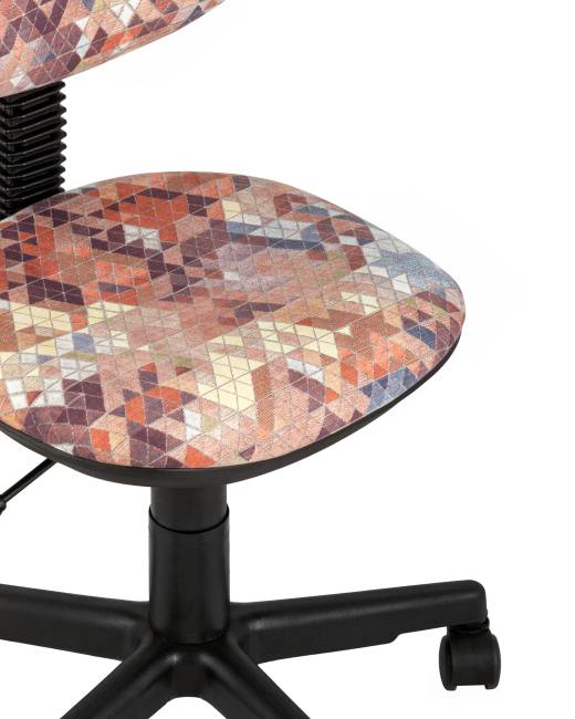 Кресло компьютерное детское УМКА абстракция оранжевый