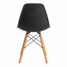 Стул CINDY (EAMES) (mod. 001) / 1 шт. в упаковке дерево бук/металл/сиденье пластик, 51x46x82.5см, черный/black