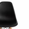 Стул CINDY (EAMES) (mod. 001) / 1 шт. в упаковке дерево бук/металл/сиденье пластик, 51x46x82.5см, черный/black