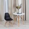 Стул CINDY (EAMES) (mod. 001) / 1 шт. в упаковке дерево бук/металл/сиденье пластик, 51x46x82.5см, черный/black