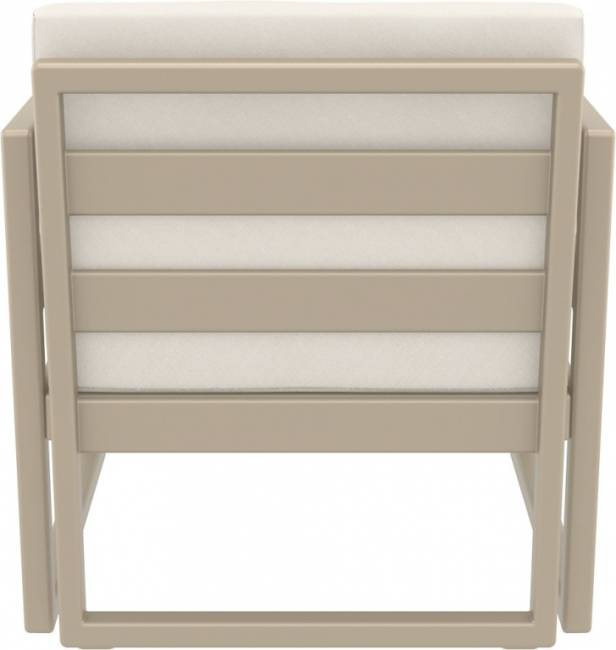 Комплект пластиковой мебели Mykonos XL бежевый, бежевый