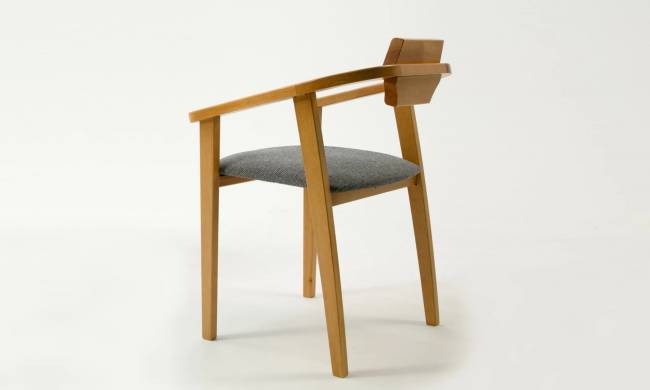 Стул-кресло Челси ПМ натур/графит