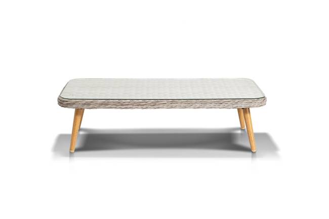 "Прованс" столик журнальный из ротанга, цвет бежевый "Прованс" столик журнальный из ротанга, цвет бежевый