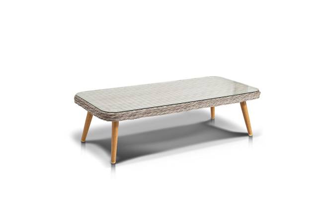 "Прованс" столик журнальный из ротанга, цвет бежевый "Прованс" столик журнальный из ротанга, цвет бежевый