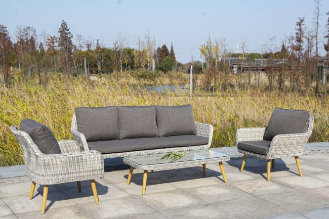 "Прованс" столик журнальный из ротанга, цвет бежевый "Прованс" столик журнальный из ротанга, цвет бежевый