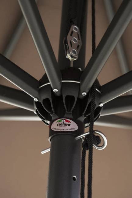 Зонт профессиональный 3х4 м Napoli Standard антрацит, слоновая кость 3000х4000 мм Зонт профессиональный 3х4 м Napoli Standard антрацит, слоновая кость 3000х4000 мм