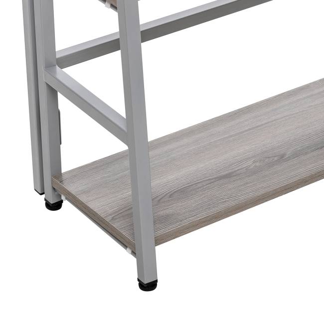 Стеллаж раскладной Leset Пако 800 трапеция Серый Стеллаж раскладной Leset Пако 800 трапеция Серый