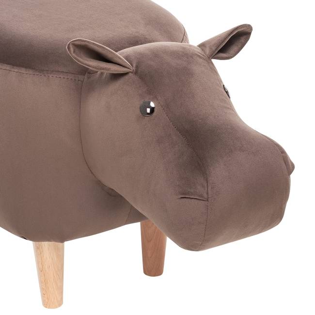 Пуф Leset Бегемотик V23 молочный шоколад Бук