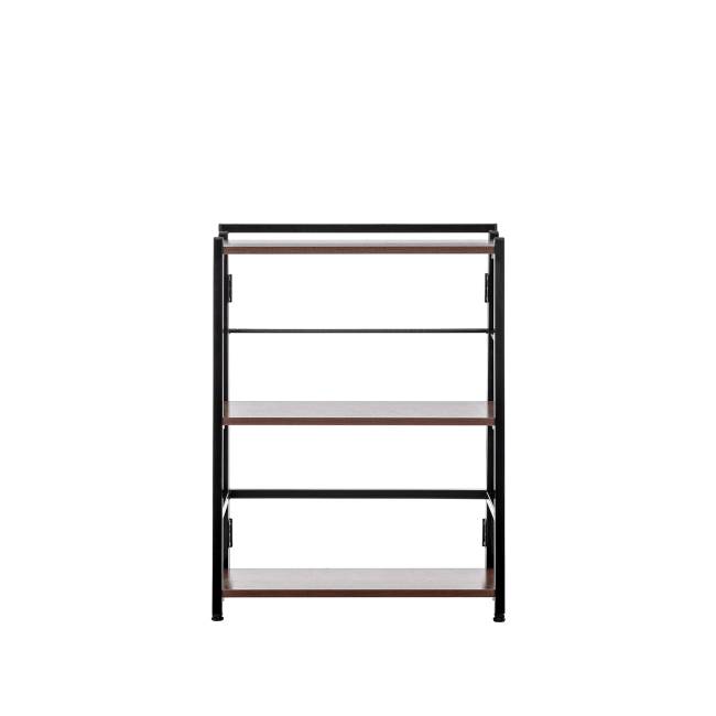 Стеллаж раскладной Leset Пако 800 трапеция Чёрный