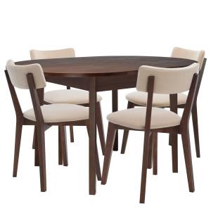 Набор мебели для кухни Leset Говард 1Р + Чейз Орех Velutto 18 Орех