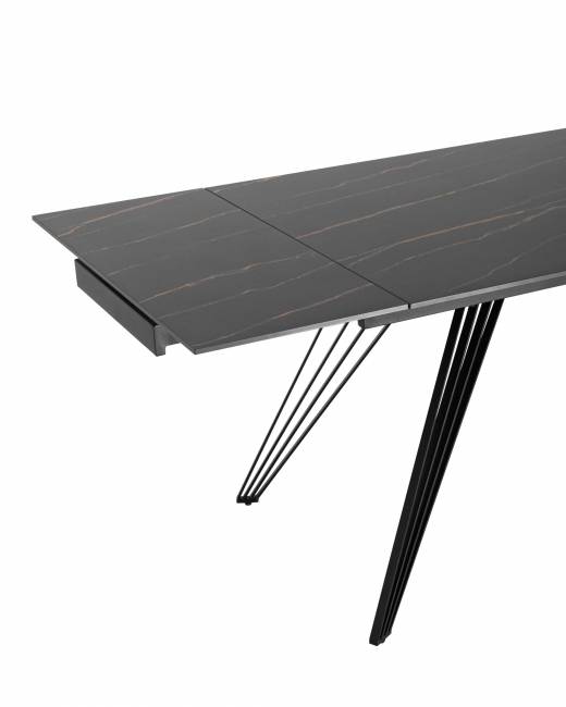 Стол обеденный Пандора раскладной 160-240*90 керамика темная Стол обеденный Пандора раскладной 160-240*90 керамика темная