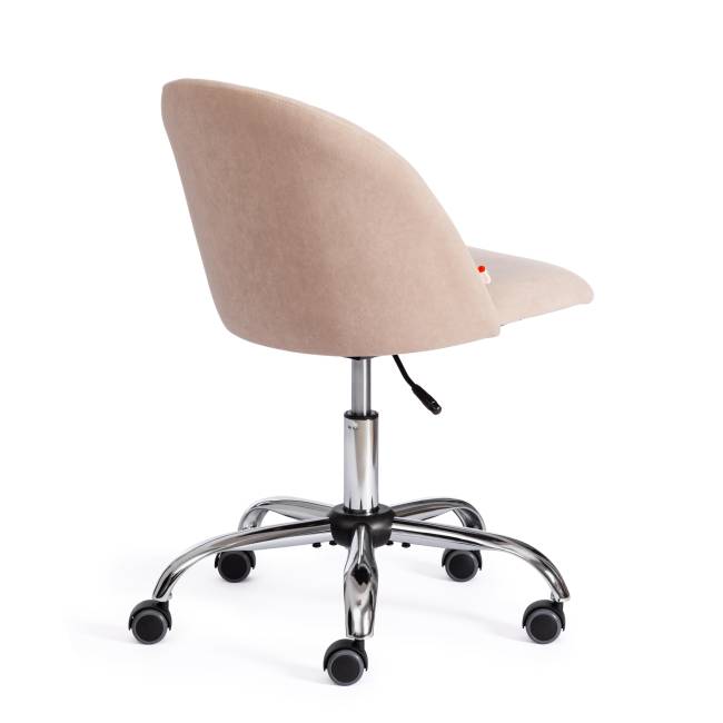 Кресло MELODY флок , бежевый, 7 бежевый флок Кресло MELODY флок , бежевый, 7 бежевый флок