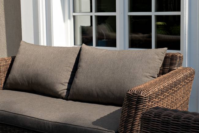 "Капучино Сингл" лаунж-зона из искусственного ротанга, цвет коричневый "Капучино Сингл" лаунж-зона из искусственного ротанга, цвет коричневый