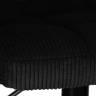 Стул барный DOBRIN KRUGER ARM BLACK, черный вельвет (LAR-E2041-52)