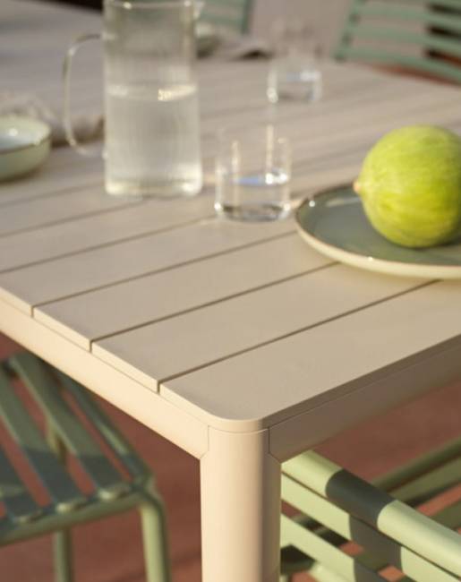 Стол пластиковый раздвижной Tevere 210 бежевый 2110-2750х1000х765 мм Стол пластиковый раздвижной Tevere 210 бежевый 2110-2750х1000х765 мм