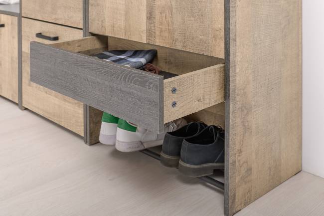 Шкаф для одежды Трувор 13.328.02 цвет дуб гранж песочный/интра Шкаф для одежды Трувор 13.328.02 цвет дуб гранж песочный/интра