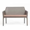 Диван пластиковый Net Bench тортора 1160х700х860 мм