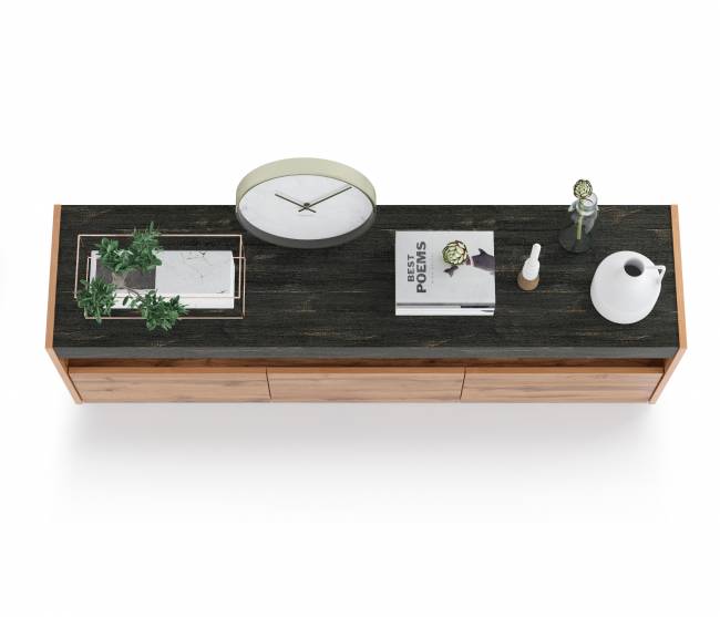 Тумба под ТВ 13.272 цвет дуб вотан/интра Тумба под ТВ 13.272 цвет дуб вотан/интра