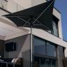 Зонт-парусник 2.9х2.9 м Vela Titanium титан, антрацит 2900х2900 мм