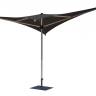 Зонт-парусник 2.9х2.9 м Vela Titanium титан, антрацит 2900х2900 мм