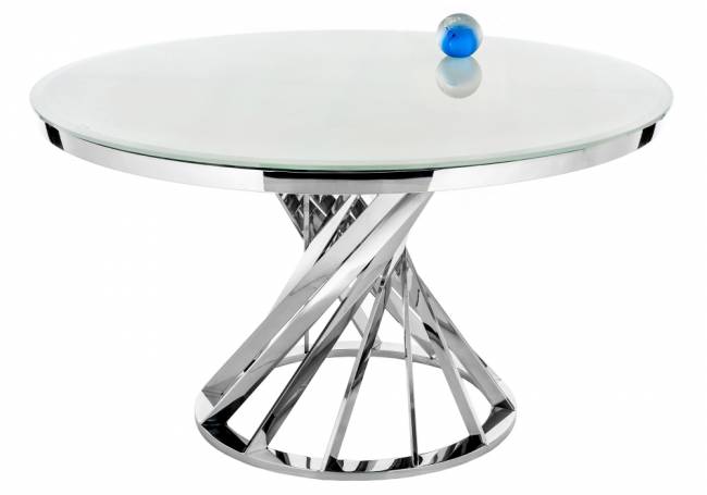 Twist 130х74 steel / white