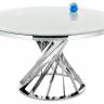 Twist 130х74 steel / white