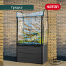 Грядка-теплица для растений Maple green house (графит)