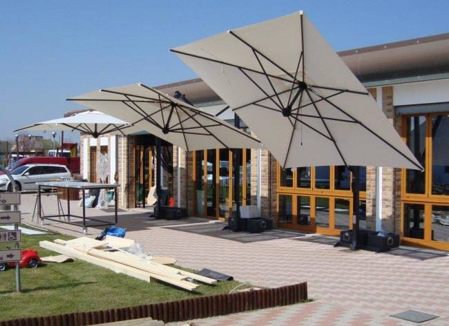 Зонт профессиональный Galileo Dark 3,5м*3,5м