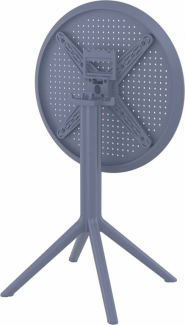 Стол пластиковый складной Sky Folding Table Ø60 темно-серый Ø600х740 мм Стол пластиковый складной Sky Folding Table Ø60 темно-серый Ø600х740 мм