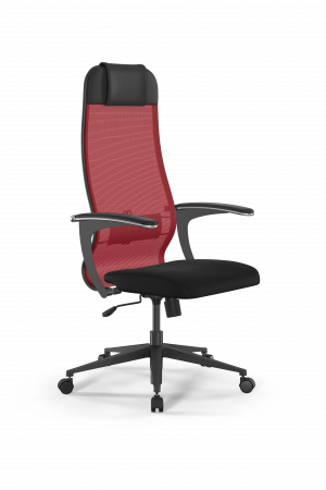 Кресло Sit 10 B1-111U - X2+UMF(X1) /Ub00/Wh00/U0mL-b(M09.B11.G19.W02), красный-черный