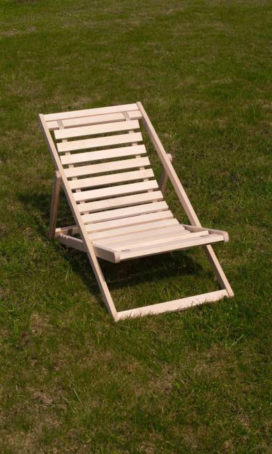 Шезлонг Кампари 45, Натуральное дерево