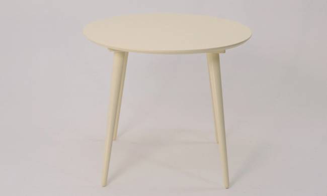 Стол Монте К 90 слоновая кость