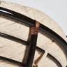 Кресло-качалка PAPASAN/ПАПАСАН w 23/01 B /с подушкой/ 115х78х104 см, Antique brown (античный черно-коричневый), ткань Старт Antique brown (античный черно-коричневый)