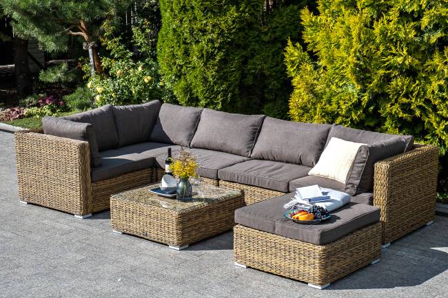 "Лунго" журнальный столик плетеный (гиацинт), цвет соломенный "Лунго" журнальный столик плетеный (гиацинт), цвет соломенный