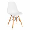 Стул CINDY (EAMES) (mod. 001) / 1 шт. в упаковке дерево бук/металл/сиденье пластик, 51x46x82.5см, white (белый) white (белый) дерево бук/металл/сиденье пластик