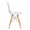 Стул CINDY (EAMES) (mod. 001) / 1 шт. в упаковке дерево бук/металл/сиденье пластик, 51x46x82.5см, white (белый) white (белый) дерево бук/металл/сиденье пластик