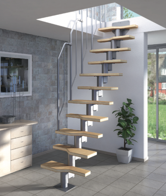 Модульная лестница ATHENA