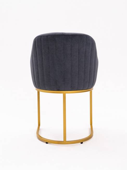 Стул Amely Grafit / Gold Стул Amely Grafit / Gold