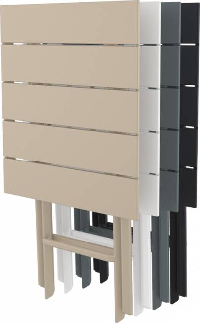 Стол пластиковый складной Helen Folding Table 60 белый 600х600х740 мм Стол пластиковый складной Helen Folding Table 60 белый 600х600х740 мм