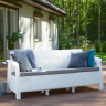 Диван садовый CORFU II LOVE SEAT MAX White